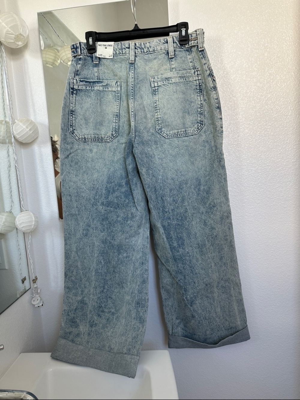 Free People Palmer Cuffed Jeans - Picture 4 of 8